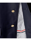 Super 120 count twill classic Chesterfield coat MOC005A 00626 415 - THOM BROWNE - BALAAN 4