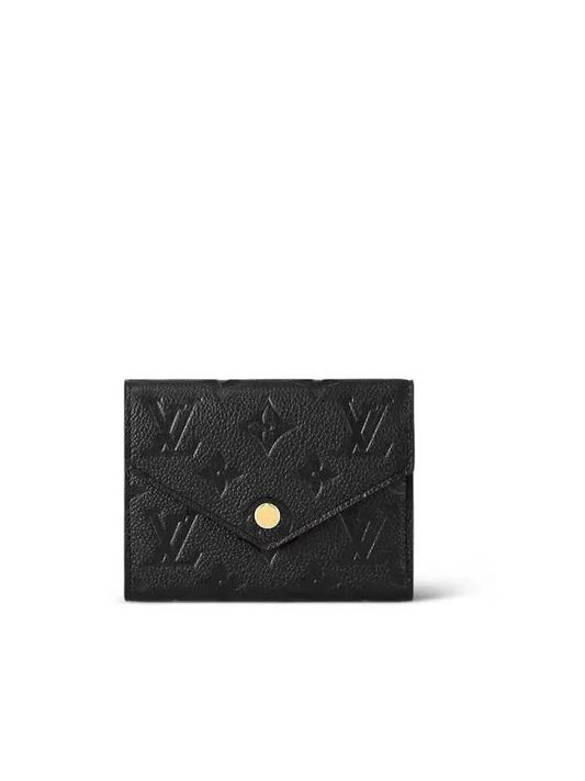 Victorine Wallet Monogram Empreinte Black - LOUIS VUITTON - BALAAN 2
