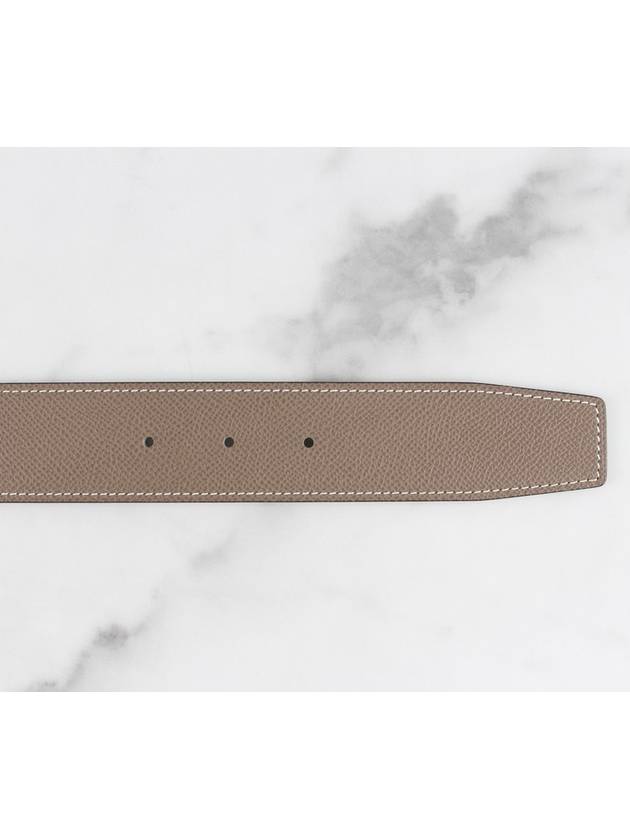 Double sided belt brown white - HERMES - BALAAN 6