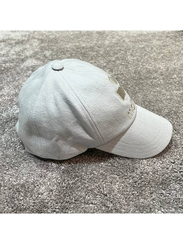 TYRONY Embroidered Logo Ball Cap Hat Aqua CQ001XFA A1C17A 61AQ - ISABEL MARANT ETOILE - BALAAN 3