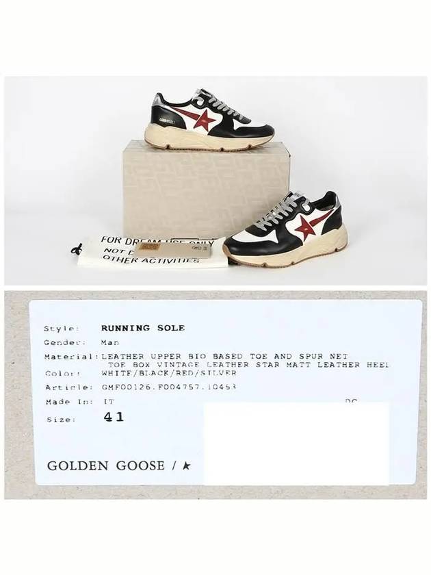 Running Sole Low Top Sneakers Black - GOLDEN GOOSE - BALAAN 8