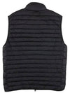 Loom Woven Chambers Nylon Down Vest Black - STONE ISLAND - BALAAN 4