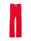 Double Face Drawstring track pants red - CELINE - BALAAN 1