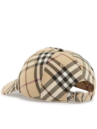 ered  checkered baseball cap - BURBERRY - BALAAN 2