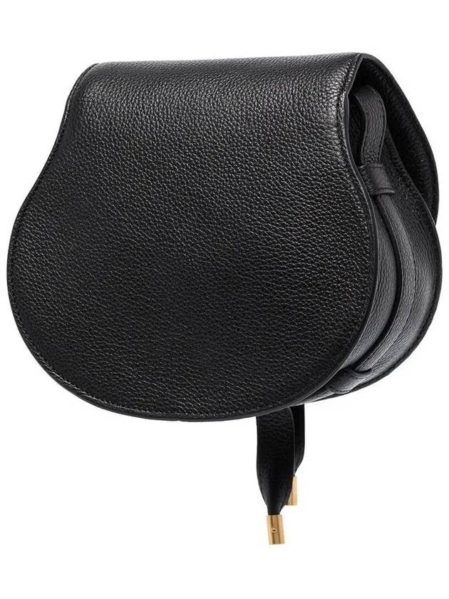 Marcie Small Saddle Cross Bag Black - CHLOE - BALAAN 4