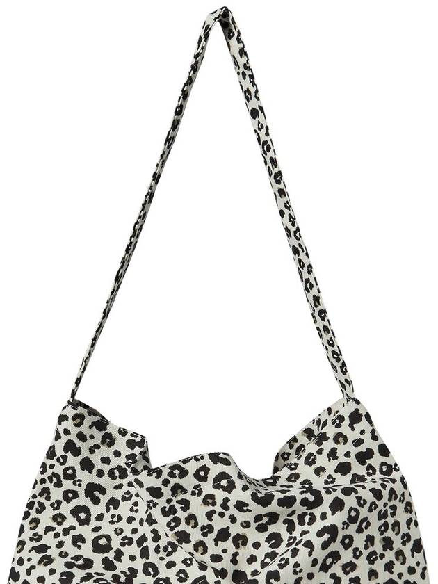 Leopard print eco bag Ivory - THE GREEN LAB - BALAAN 10