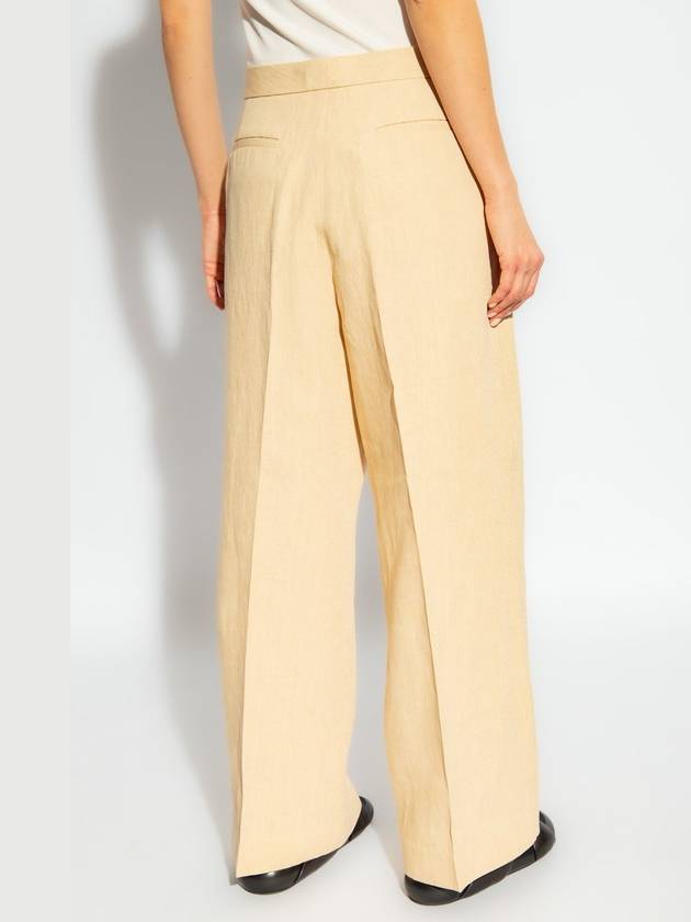 high waist linen blend pants PAD264F264D6300000 - FABIANA FILIPPI - BALAAN 5