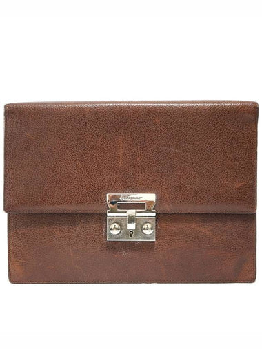 Ferragamo Real Leather 2WAY Clutch Bag - SALVATORE FERRAGAMO - BALAAN 1