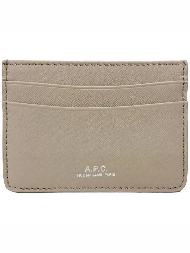 Andre Card Wallet Grey - A.P.C. - BALAAN 1