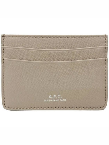 Andre Card Wallet Grey - A.P.C. - BALAAN 1