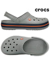 Crocband Clog Light Gray Navy 11016 01U - CROCS - BALAAN 1