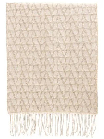 Valentino Toile Iconographe Fringe Edge Scarf - VALENTINO - BALAAN 2