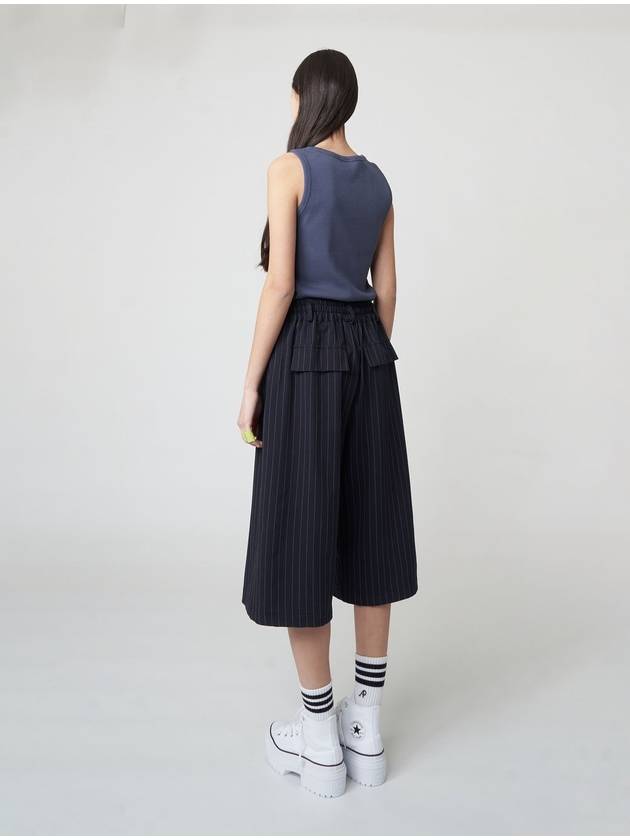 Ribbed Sleeveless Dark Blue - ATHPLATFORM - BALAAN 7