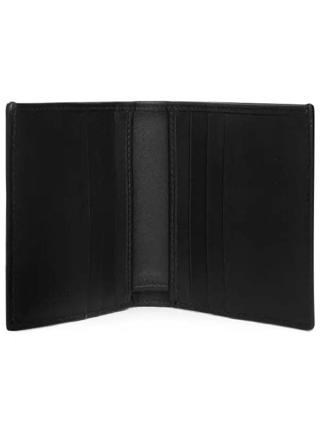 Intrecciato Small Folder Half Wallet Black - BOTTEGA VENETA - BALAAN 5