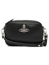 Anna Camera Cross Bag Black - VIVIENNE WESTWOOD - BALAAN 6