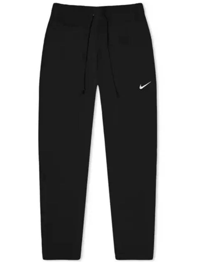 Women's Phoenix Fleece High Waist Curve Track Pants Black - NIKE - BALAAN 2