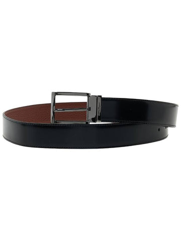 Ferragamo Men s Reversible Belt 67 9497 NERO CAPUCCINO 0759021 - SALVATORE FERRAGAMO - BALAAN 1