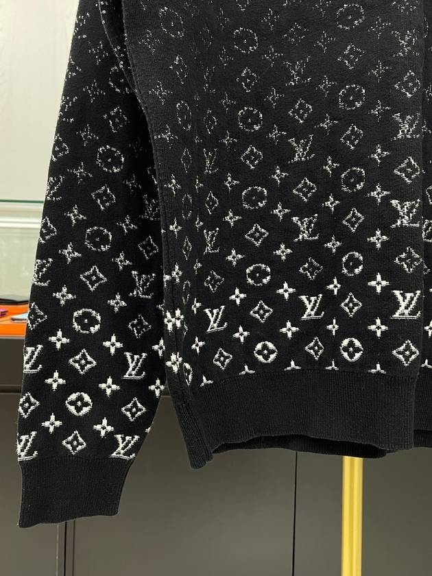 Gradient Monogram Crew Neck Knit Black - LOUIS VUITTON - BALAAN 4