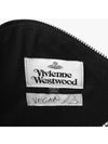 Re-Vegan Grain Clutch Bag Black - VIVIENNE WESTWOOD - BALAAN 4