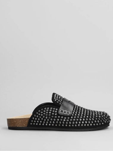 J.W. Anderson Loafer Crystal Slipper-Mule - JW ANDERSON - BALAAN 1