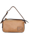 Simply Mini Leather Shoulder Bag Beige - FENDI - BALAAN 4