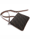 After FF Jacquard Cross Bag Brown - FENDI - BALAAN 6