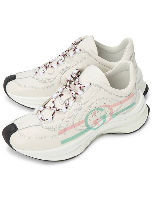 Women's Run Low Top Sneakers White - GUCCI - BALAAN 2