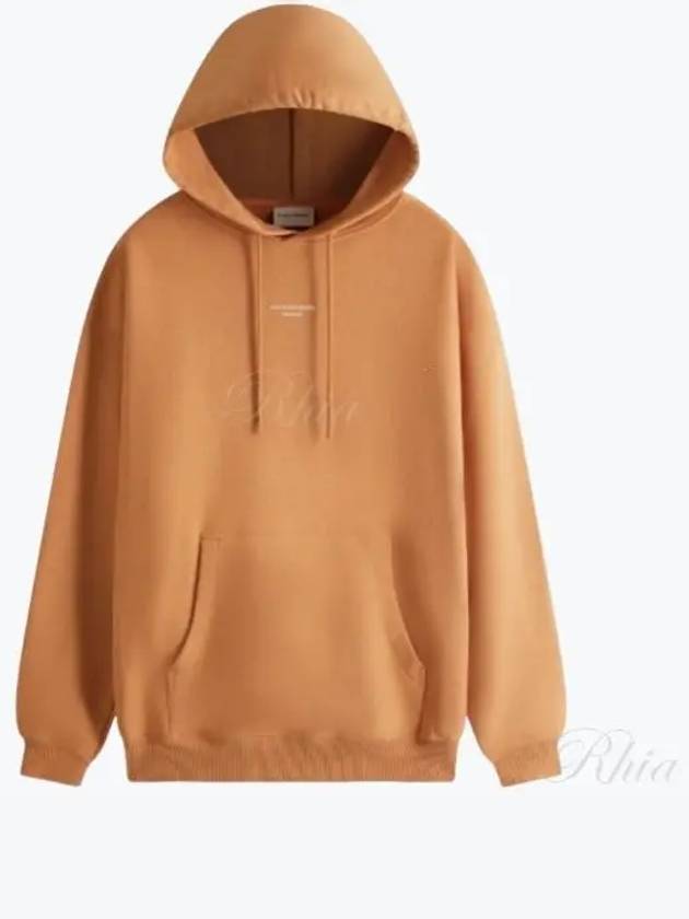 Drold Monsieur Not From Paris Madame Printed Hoodie AHO109CO001 Orange Paris Print - DROLE DE MONSIEUR - BALAAN 1