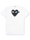 Double Black Waffen Blue Eye T Shirt AZ T088 051 1 - COMME DES GARCONS - BALAAN 2