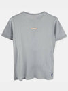 Label Detail Cotton Short Sleeve T-Shirt Light Blue - MAISON MARGIELA - BALAAN 1