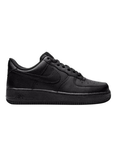 Air Force 1 07 Low Top Sneakers Triple Black - NIKE - BALAAN 1