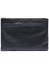 Classic Clip Clutch Bag Grey - BALENCIAGA - BALAAN 2