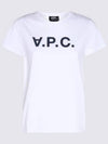 VPC Logo Short Sleeve T-Shirt White - A.P.C. - BALAAN 5