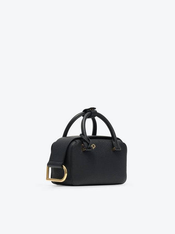 Cool Box Nano Taurillon Soft Cross Bag Black - DELVAUX - BALAAN 1