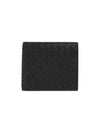 Intrecciato Coin Pocket Half Wallet Black - BOTTEGA VENETA - BALAAN 3