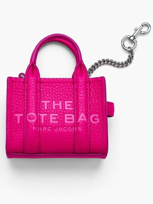 Leather The Nano Tote Charm_Hot Pink (2F3SCP005S07-665) - MARC JACOBS - BALAAN 1