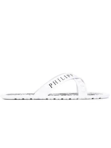 Bangor Slippers White - PHILIPP PLEIN - BALAAN 1