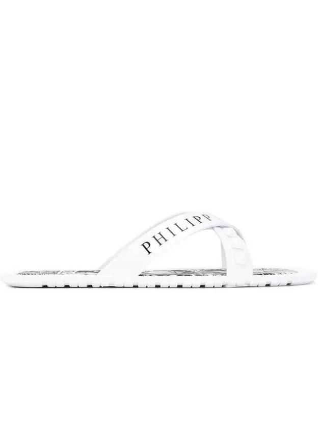 Bangor Slippers White - PHILIPP PLEIN - BALAAN 2