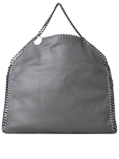 Silver Falabella Fold Over Tote Bag Light Gray - STELLA MCCARTNEY - BALAAN 2