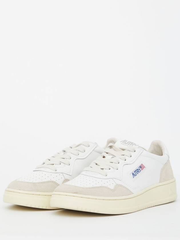 Medalist Suede Low Top Sneakers White - AUTRY - BALAAN 3