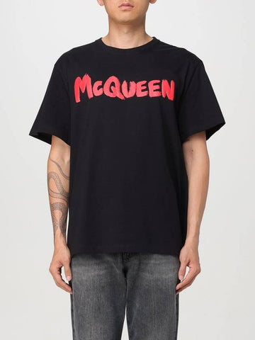 T-shirt di cotone Alexander McQueen - ALEXANDER MCQUEEN - BALAAN 1