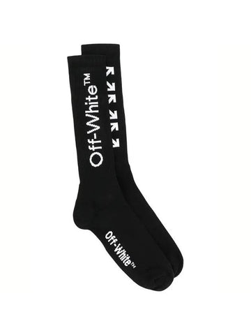 arrow logo socks black - OFF WHITE - BALAAN 1