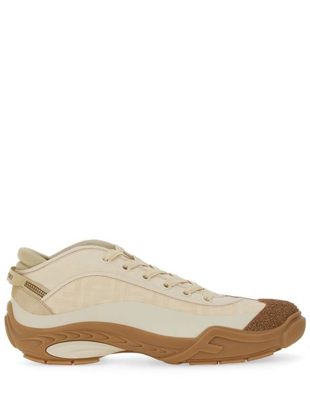 Lab Low-Top Sneakers Beige - FENDI - BALAAN 3