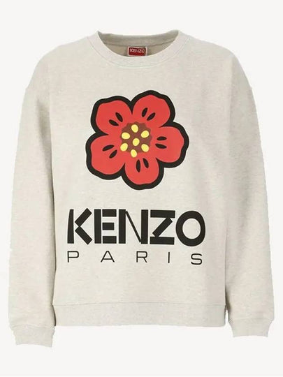 Boke Flower Sweatshirt Grey - KENZO - BALAAN 2