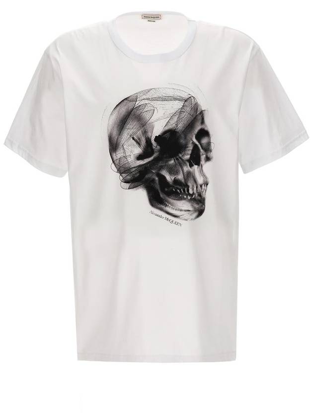 24 ss White Cotton T-Shirt 776326QTAAV0909 B0481010442 - ALEXANDER MCQUEEN - BALAAN 2