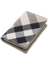 Check Pattern Card Wallet Beige - BURBERRY - BALAAN 6