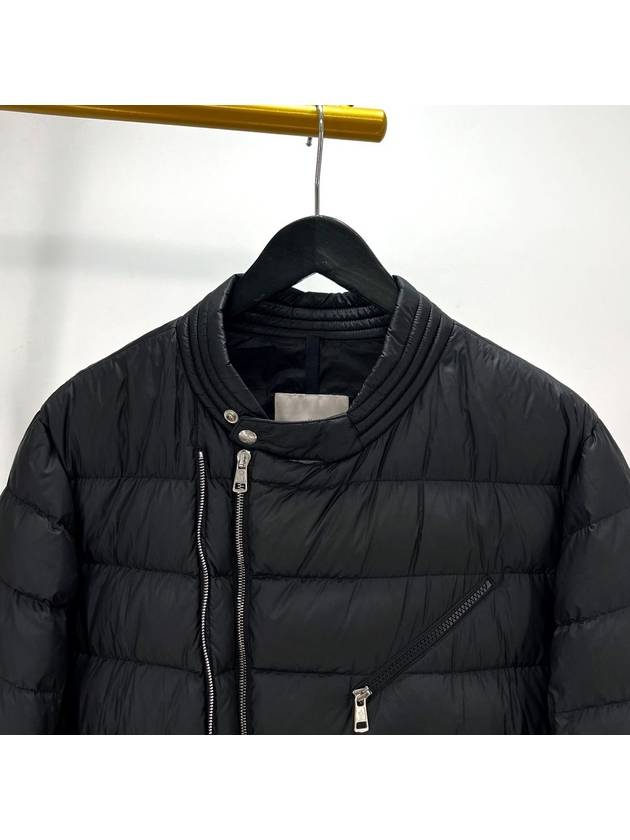 Black Waffen Rider Padded Jacket Size 5 - MONCLER - BALAAN 5