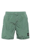 Nylon Metal Swimming Trunk Shorts Green - STONE ISLAND - BALAAN 2