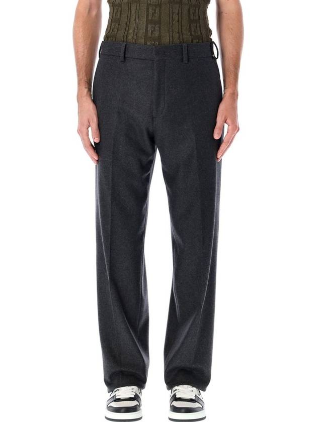 Fendi Cashmere Trousers - FENDI - BALAAN 1