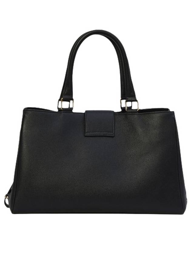 Appoline Medium Supple Calfskin Tote Bag Black - CELINE - BALAAN 4